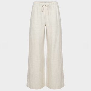 Aritzia Lodge Linen Pants - Natural